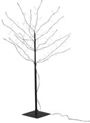 Dekorácia čierny svietiaci stromček Tree Bare Led M - Ø 80*100 cm