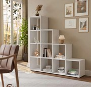 REGÁL KNIŽNICA BIELA BLITZ