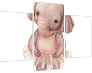 Obraz - Akvarelové zvieratko N⁰5 (90x60 cm)