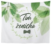 Sablio Deka Tím ženícha Motýlek: 150x120 cm