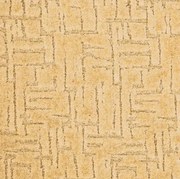 Metrážny koberec Sprint 35 žltý