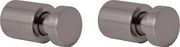Slezák - RAV Vešiačik 30 mm - 2 ks COLORADO - COA0103/30MGK, Metal Grey kartáčovaná