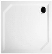Gelco Gelco, ANETA90 sprchová vanička z liateho mramoru, štvorec 90x90x4cm, GA009