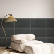 Zamatový čalúnený panel - Obdĺžnik - 40x30cm Farba: Grafit