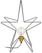 Čierna vianočná svetelná dekorácia Asterix – Markslöjd