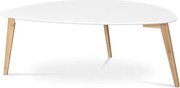 Konferenčný stolík Autronic 120x45 cm biely MDF mat AF-1184 WT