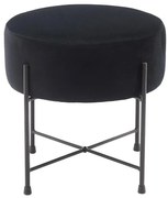 Taburetka Bob Black Velvet 19