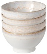 Biele misy v súprave 4 ks z kameniny ø 15 cm Latte – Costa Nova