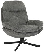 Kreslo Karmen tmavosivé