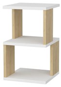 Nočný stolík Carter White Oak