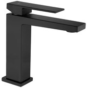 Sapho Sapho, LATUS stojánkova umývadlová batéria bez výpuste, výška 180mm, čierna matná, 1102-74B