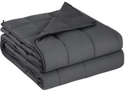 Ruhhy 19533 Záťažová prikrývka antistresová 6 kg, 150 x 200 cm šedá