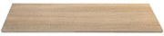 Laminátová regálová polica 1,8x20x120 cm sonoma
