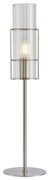 Markslöjd 108557 - Stolná lampa TUBO 1xE14/40W/230V 50 cm lesklý chróm/číra