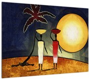 Obraz starovekej maľby (70x50 cm)