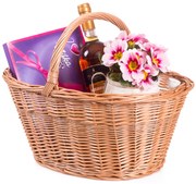 Nákupný kôš prútený Mama V.š. 38 x hl. 28 x v. 19/30(cm)