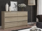 Komoda Keanu (dub sonoma). Akcia -36%. Vlastná spoľahlivá doprava až k Vám domov. 1068653