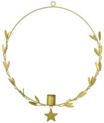 House Doctor Závesný svietnik Mistel Antique Brass 25 cm