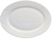 BORMIOLI Ebro tanier OVAL plytký, 36 cm