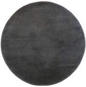 ROUTNER Kúpeľňová predložka UNI COLOR Antracit 10101 - Antracit / Kruh Ø 90 cm 10101