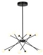 Klausen 149003 - LED Luster na tyči WHISTLE 12xLED/3W/230V čierna