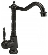 Umývadlová batéria vysoká Rea Bona čierna mosadz