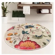 Foutastic Vintage Flower Béžová priemer 100 cm
