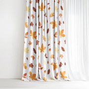 Goldea bavlnený záves - jesenné listy 140x150 cm