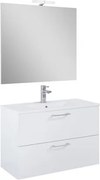 Ceramia Lea kúpeľňová zostava s umývadlom 81,4x55x41,7 cm biela LEASET80B