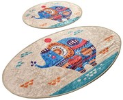 Kúpeľňové predložky v súprave 2 ks 60x100 cm Etnic – Foutastic