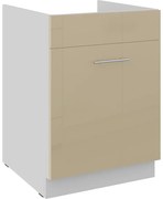 Kuchynská skrinka Lara cappuccino 60ZL 1S BB