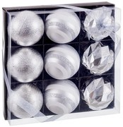 Vianočné gule v súprave 9 ks ø 6 cm – Casa Selección