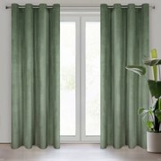 ZATEMŇOVACÍ ZÁVES NA KRÚŽKOCH MELANIE 140X250 CM TMAVOMÄTOVÁ