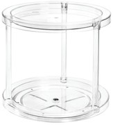 Okrúhly otočný dvojposchodový podstavec na dózy iDesign The Home Edit, ⌀ 24,1 cm