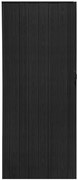 Skladacie dvere 004 08 čierny dub 100 cm