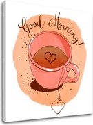 Obraz na stenu s textom Good morning