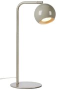 Sivobéžová stolová lampa s kovovým tienidlom (výška 39,5 cm) Pop – Markslöjd