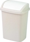 Odpadkový kôš s vyklápacím vekom "Dominik" 10 L béžový lux/ béžový 176504