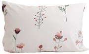 Bavlnená obliečka na vankúš Renforcé 40 × 60 cm – Vlčie maky béžové
