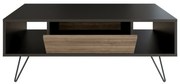 Konferenčný stolík Mistico Black and Walnut