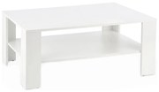 Konferenčný stolík KWADRO 53x110 cm biela