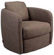 Dutchbone Boho Stone čalúnené kreslo - Tmavosivá
