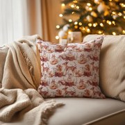 Obliečka na vankúš lesné zvieratká Veľkost obliečok: 70 x 90 cm, Zapínanie: Gombíky