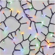 LED Vianočná vonkajšia reťaz 300xLED/11m IP44 multicolor