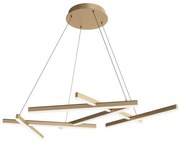 Maytoni MOD016PL-L75MG3K - LED Luster na lanku LINE LED/79W/230V zlatá