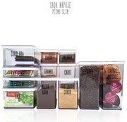 NÁPOJE - Súprava dóz na potraviny ROTHO LOFT 12 ks - biela