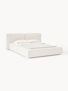 Čalúnená buklé posteľ Lennon