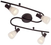 Redo 04-320 - Bodové svietidlo DIONE 4xE14/28W/230V patina/medená