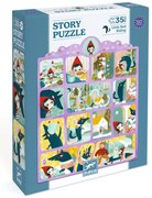 Rozprávkové puzzle - Červená Čiapočka - 35 ks