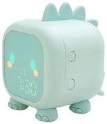 LED RGBW Stmievateľná detská nočný lampička s budíkom FILIP LED/1,5W/5V 1500 mAh